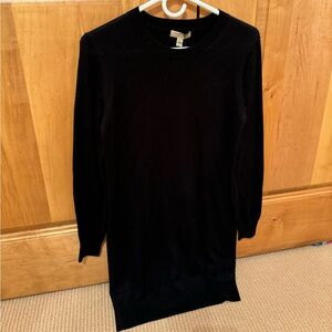 Burberry sweater dress, elbow patches